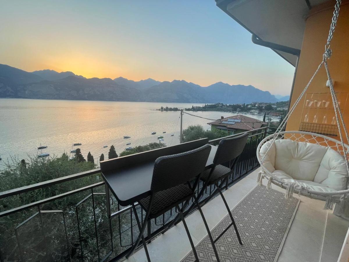 Lake View Casa Di Sandra Apartment Malcesine Dış mekan fotoğraf