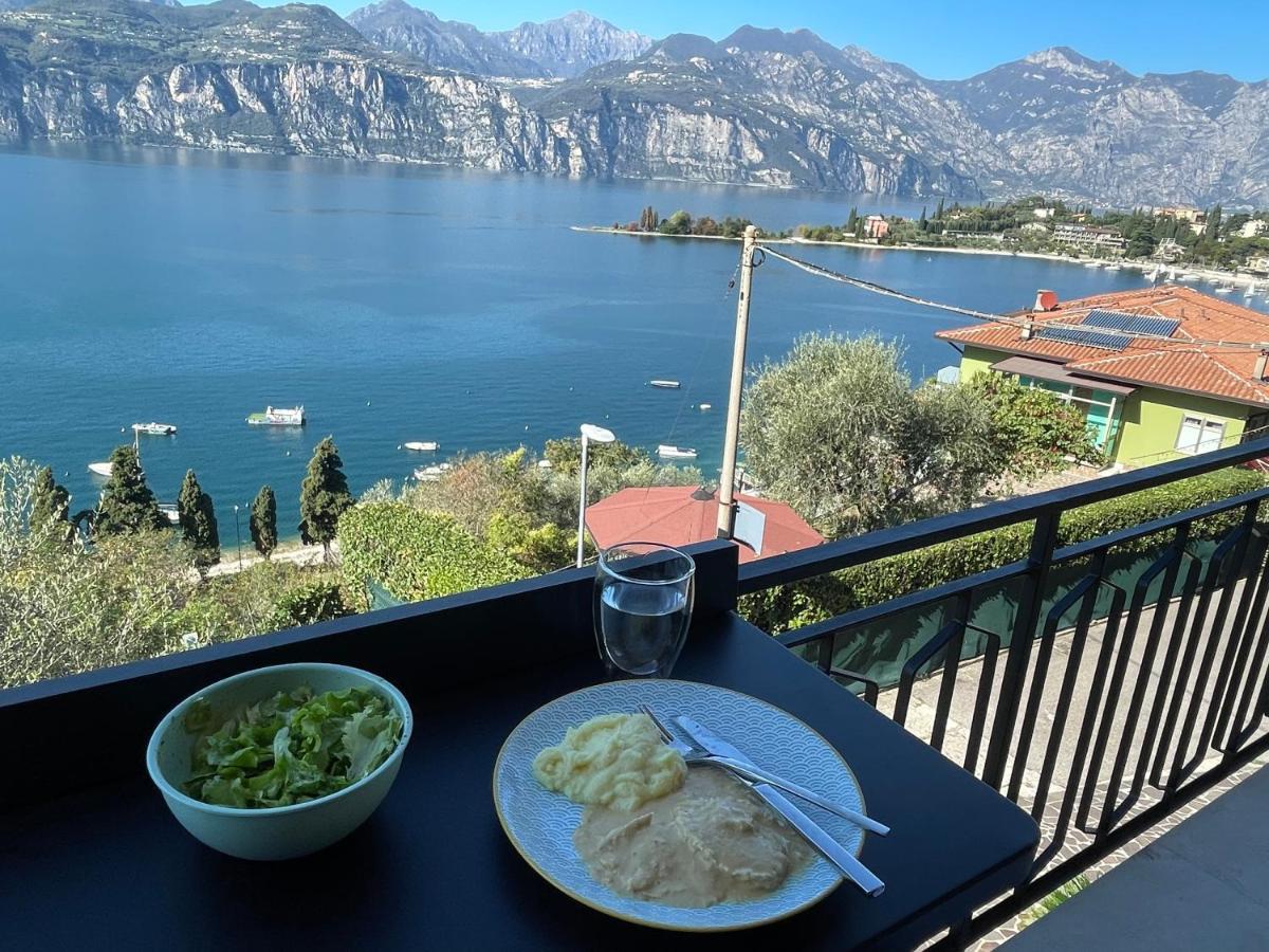 Lake View Casa Di Sandra Apartment Malcesine Dış mekan fotoğraf